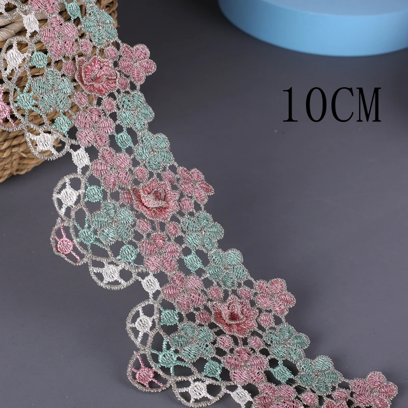 Lace Ribbon Lace Fabric Lace Sewing Accessories Lace Sewing Supplies Lace Accessories Cotton Fabric Cotton Ribbon 2/5 Yards 3.5-11cm Embroidered Lace Wedding Party Christmas Apparel DIY Handmade Crafts Blanket Curtain Quilt Cover Lace