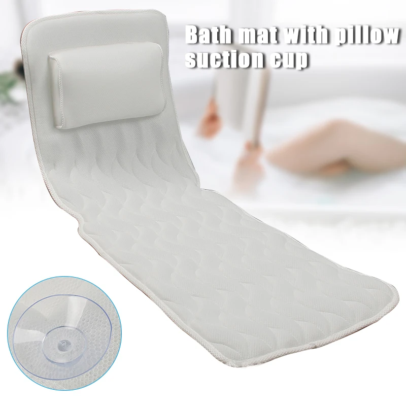 Bath Mat Cloud Massage Leak Hole Suction Cup Bubble Design Non-slip Fall  Prevention Anti-skid Bathroom Tub Shower Foot Mat - AliExpress