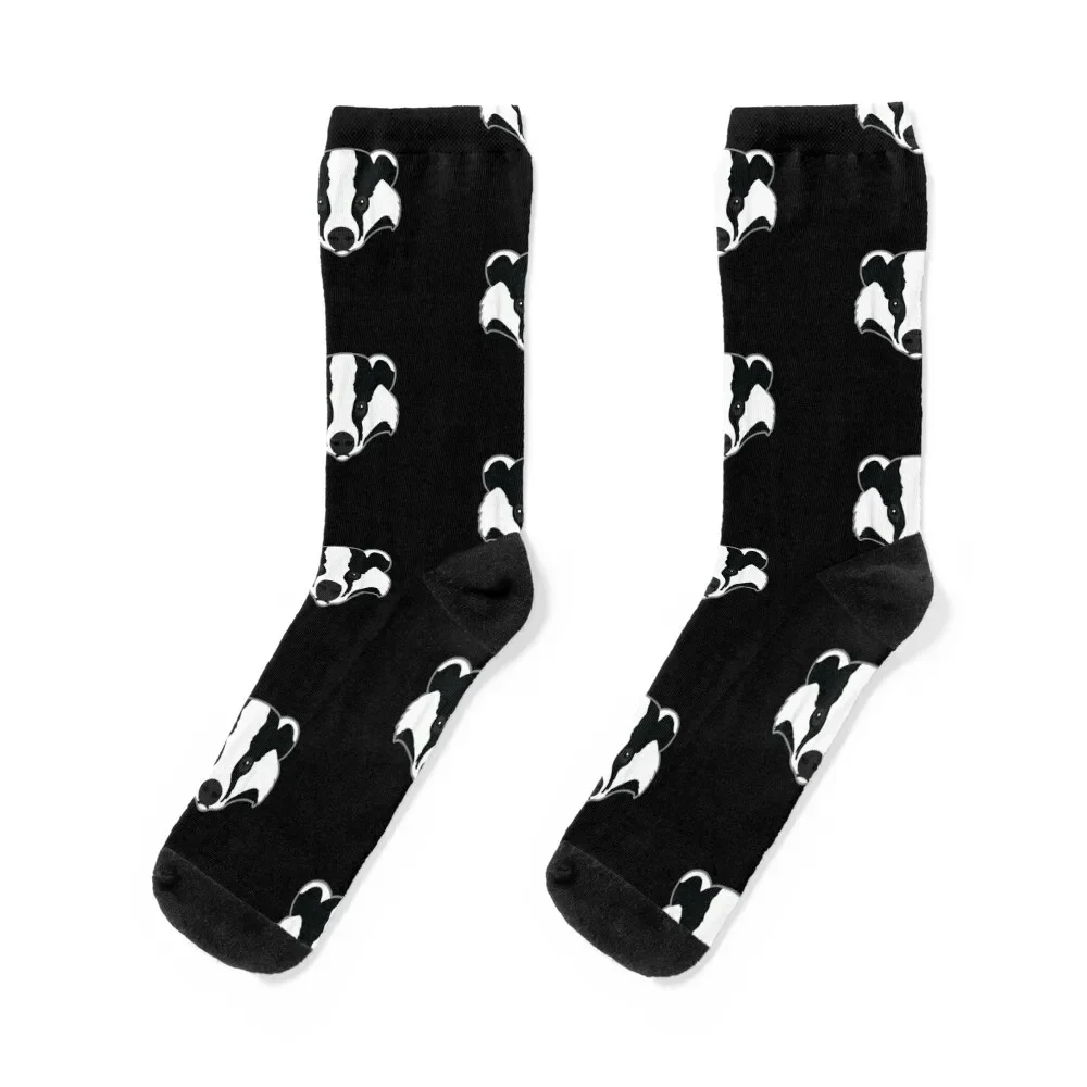 

Badger Animal Socks hip hop christmas gift Socks For Women Men's