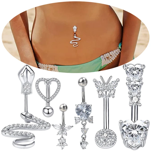 Playboy Bunny Round Frame Belly Ring - White Belly Button Rings & Bars —  Belly Bling