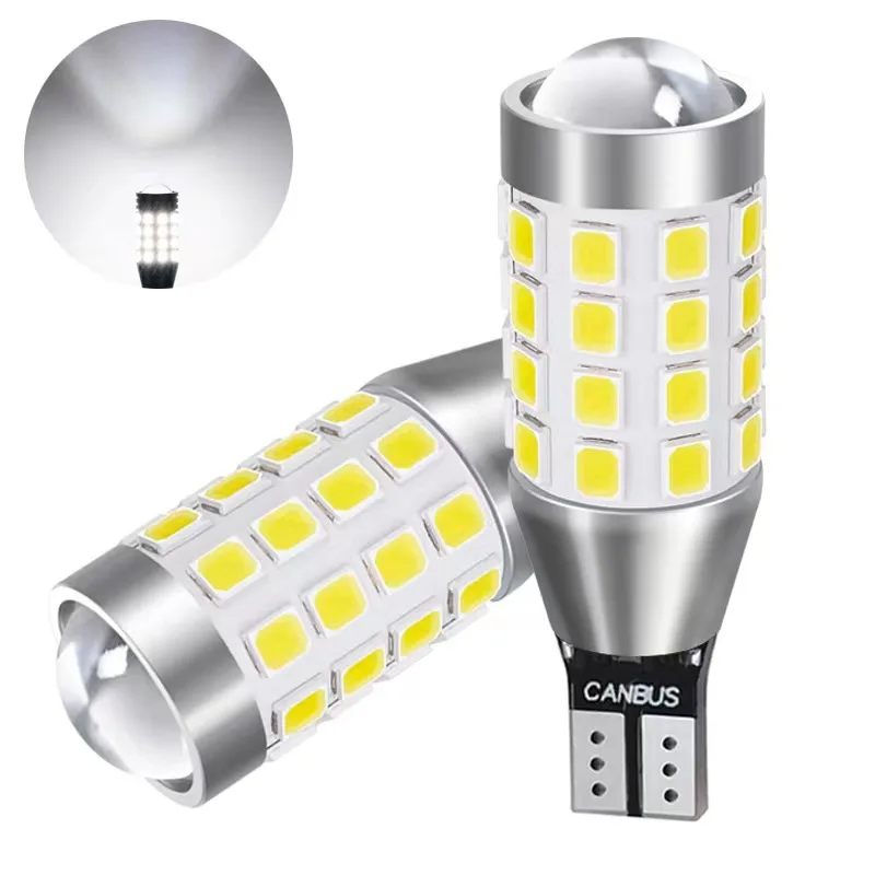 

Visualight High Power 12v 24v Canbus For T15 W16w Led Bulb Lamp Lights 921 912 T16 Auto Backup Burner 7.5w 814.5Luminous