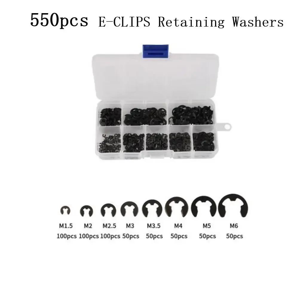 모든 작업장용 E 클립 세트, 스테인리스 스틸 E 클립 세트, 모든 프로젝트용 다양한 크기 제공