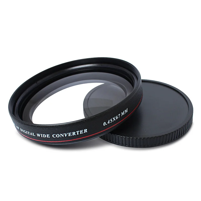 

ZOMEI Ultra Slim UV72 40.5mm 49mm 52mm 55mm 58mm 62mm 67mm 72mm 77mm 0.45x Wide Angle Filter Lens for Nikon Canon SLR Camera