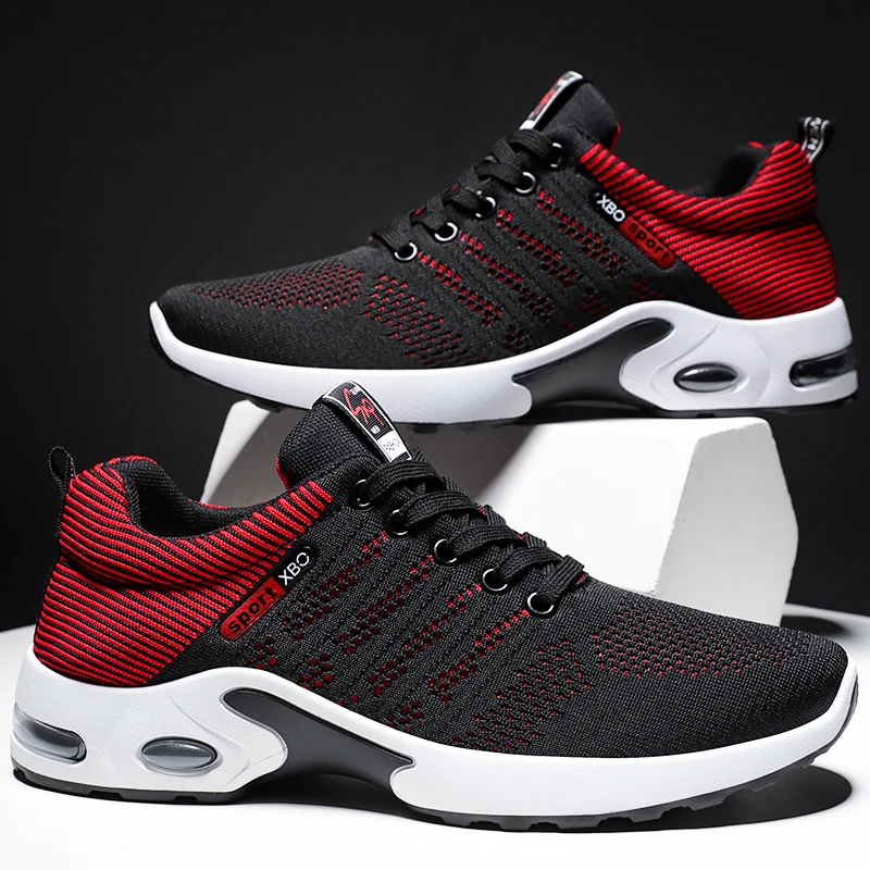 

Air Cushion Jogging Shoes Men Running Sports Shoes Athletics Mesh Walking Sneakers Trails Running Shoes for Men Male Gym Tennis