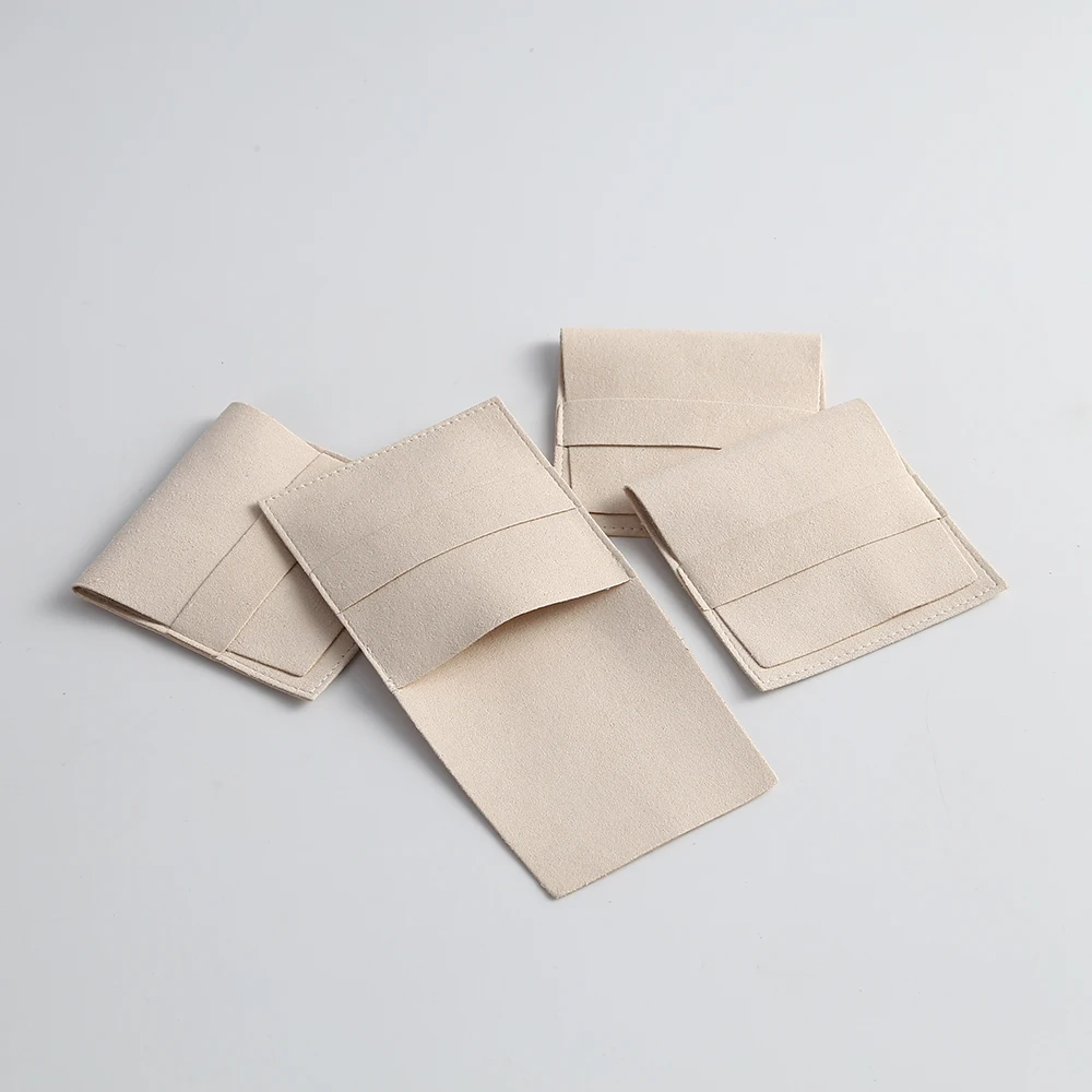 20/50/100 Stück 6,2 x 6,2 cm 8 x 8 cm Schmuck Mikrofaser Geschenkverpackung Tasche Ohrring Ring Anhänger Halskette Brosche Ohrstecker Schlüssel Schlüsselanhänger Beutel – Detail 4