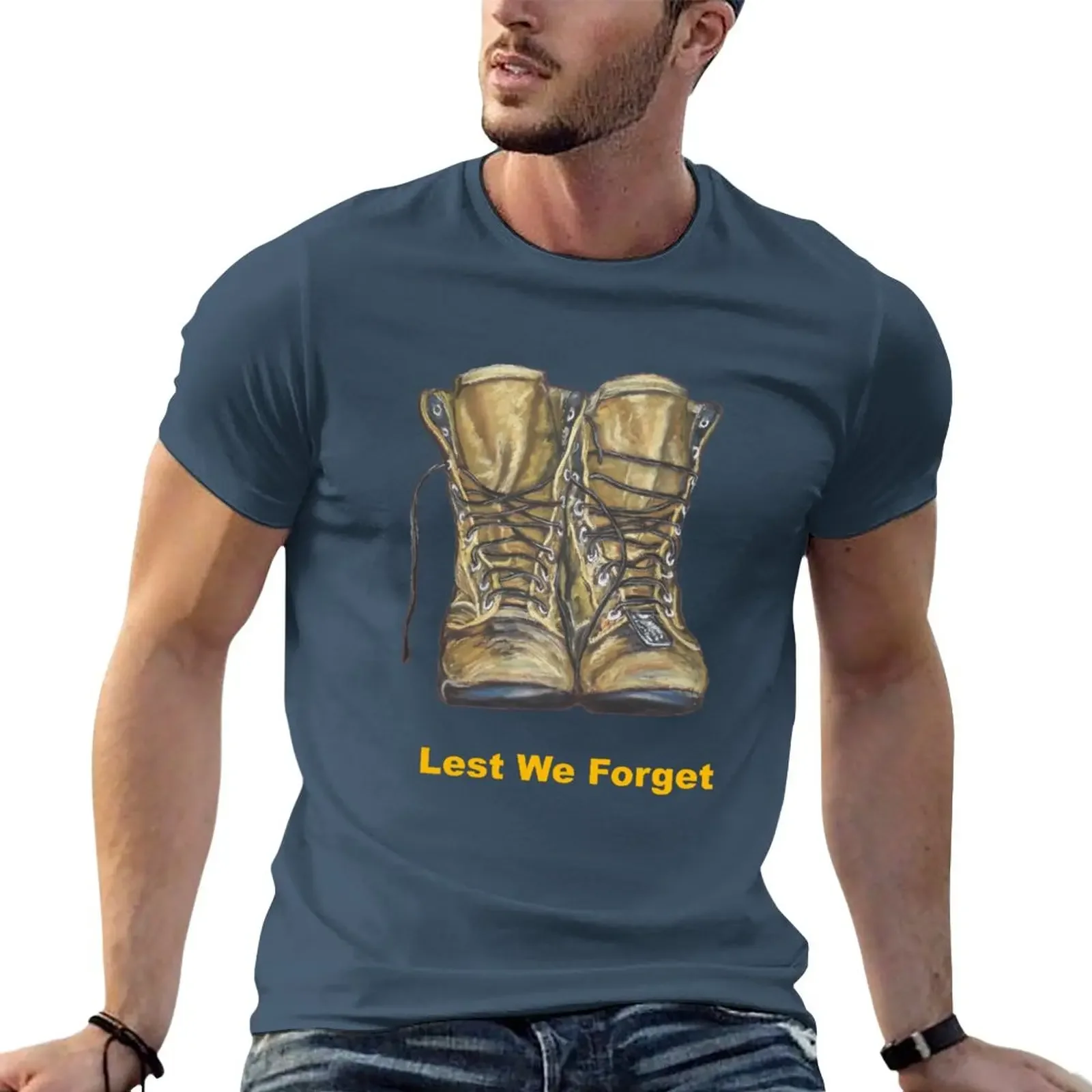 

Lest We Forget T-Shirt quick-drying vintage plain white t shirts men