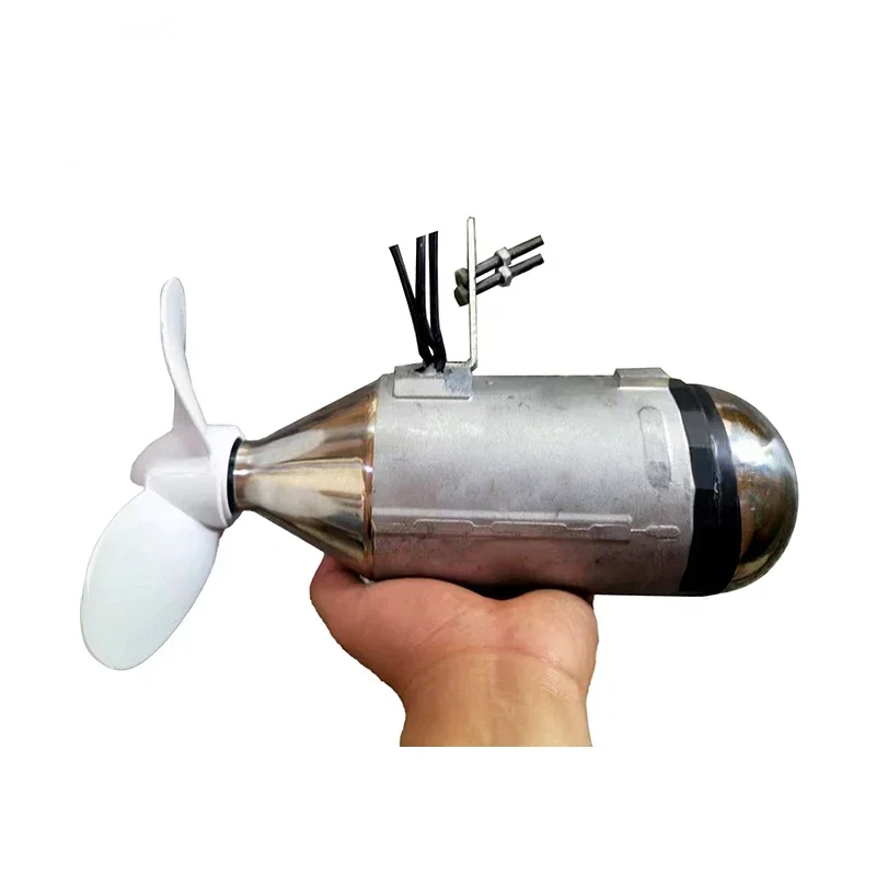 12-24V high-power electric outboard motor, brushless underwater thruster, paddle thruster, waterproof motor