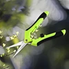 1Pc Professional Stainless Steel Gardening Hand Pruners Micro-Tip Pruning Snips with Straight Blades for Trimming Garden 3