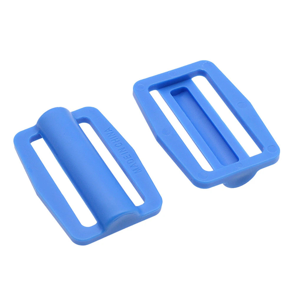 Scuba Diver's Choice Set of Two Adjustable Lightweight Plastic Fasteners for Standard Dive Gear Straps