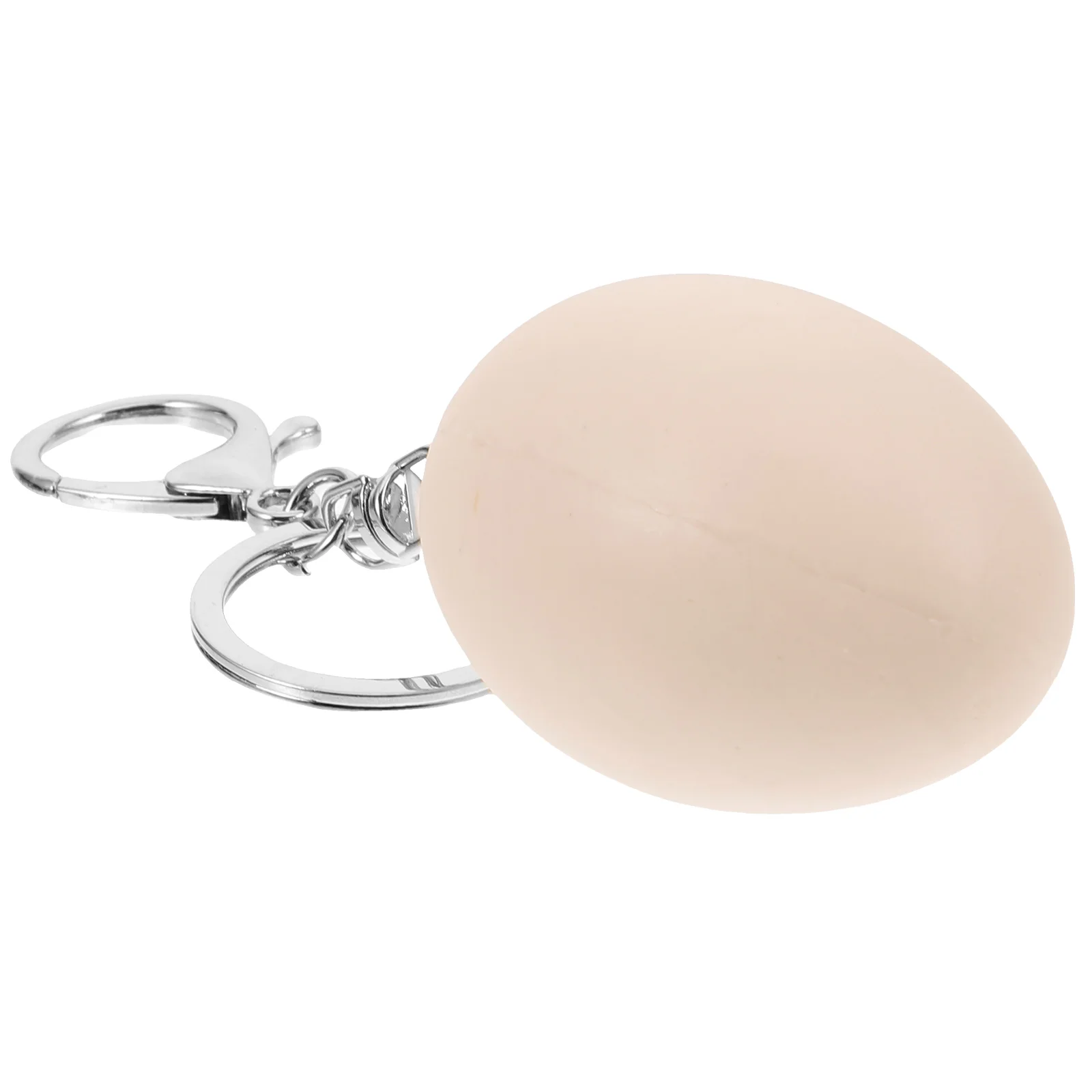 

Egg Keychain Ring Bag Charm Handbag Holders Accessories Pvc Pendant Chains Charms