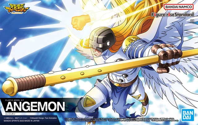 Anime Digimon FRS Figura Padrão Anjo Besta Angemon Assembleia Ação