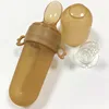 Squeezing Feeding Bottle Silicone Newborn Baby Training Rice Cereal Food Spoon Supplement Feeder Safe Useful Tableware For Kids 1