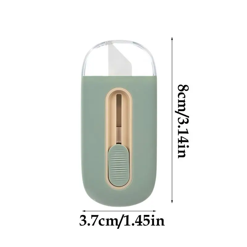 포장 상자 오프너 도구, 견고하고 안전한 포장 상자 오프너, 자동 잠금 기능이 있는 상자 커터, 판지용 휴대용 레터 오프너