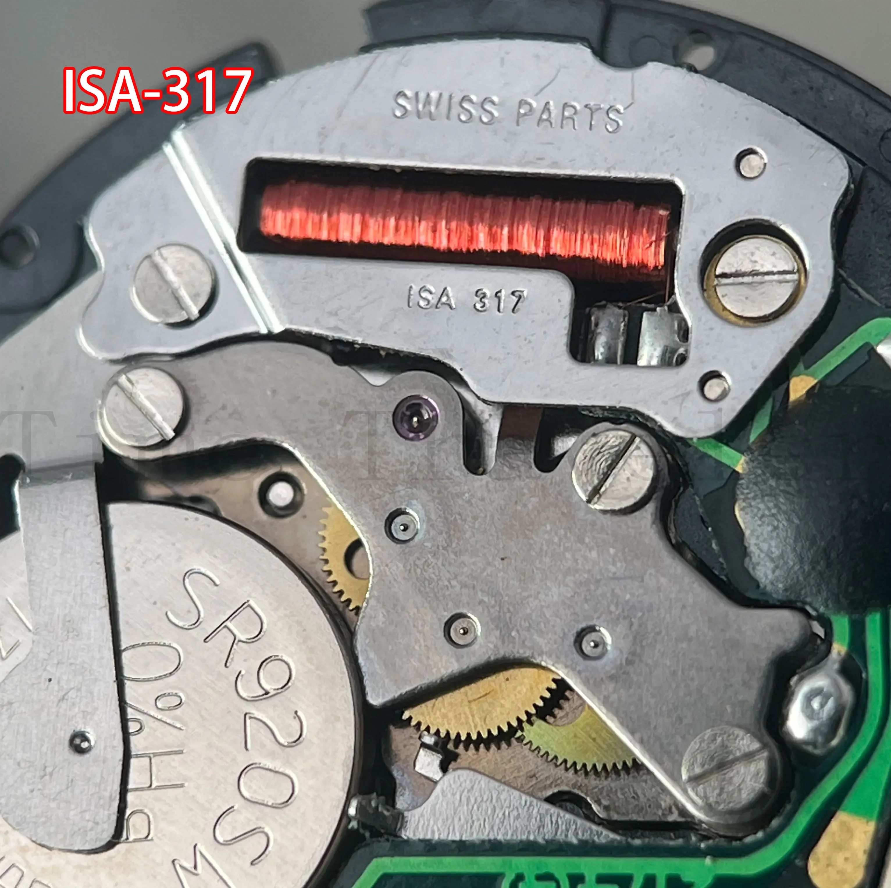 

ISA-317 movement isa 317D-3 Standard quartz movement with date display 3hands movement