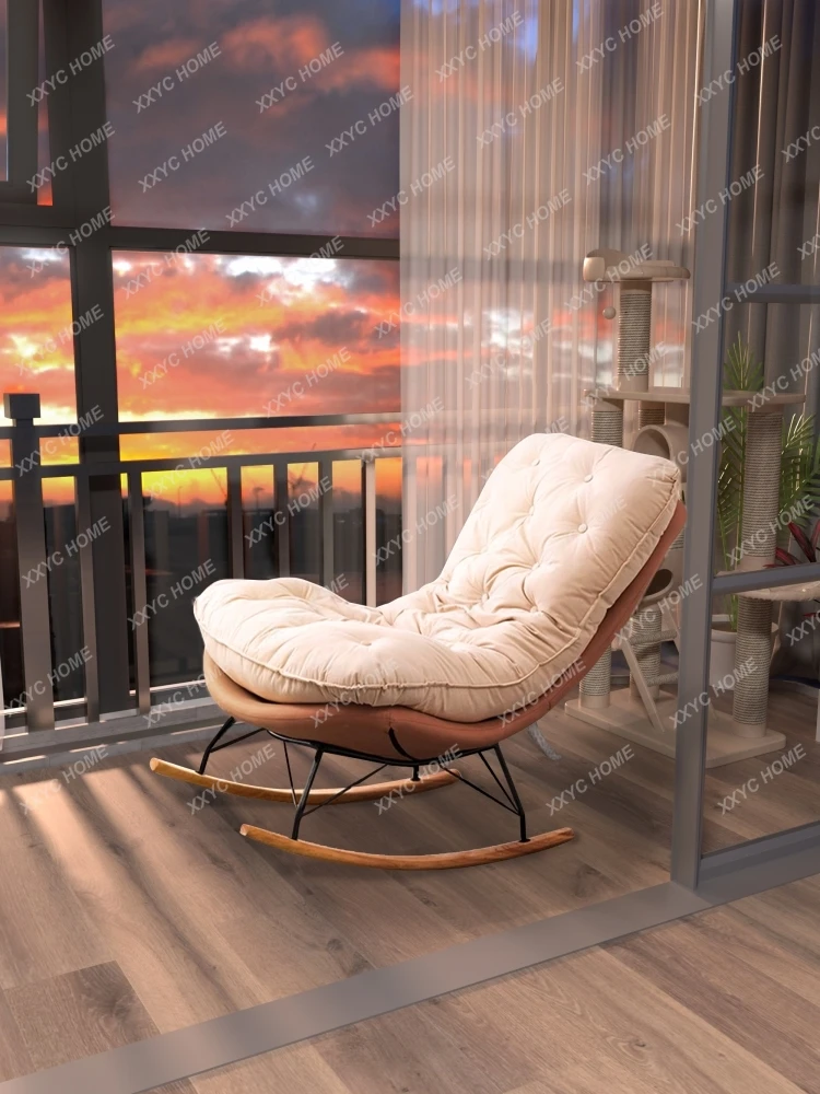 

Recliner Living Room Leisure Chair Home Casual Sofa Chair Balcony Lazy Recliner