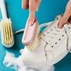 Household Long-handled Shoe Brush Hangable Plastic Shoe Brush Multifunctional Cleaning Brush Soft Bristle Brush 4