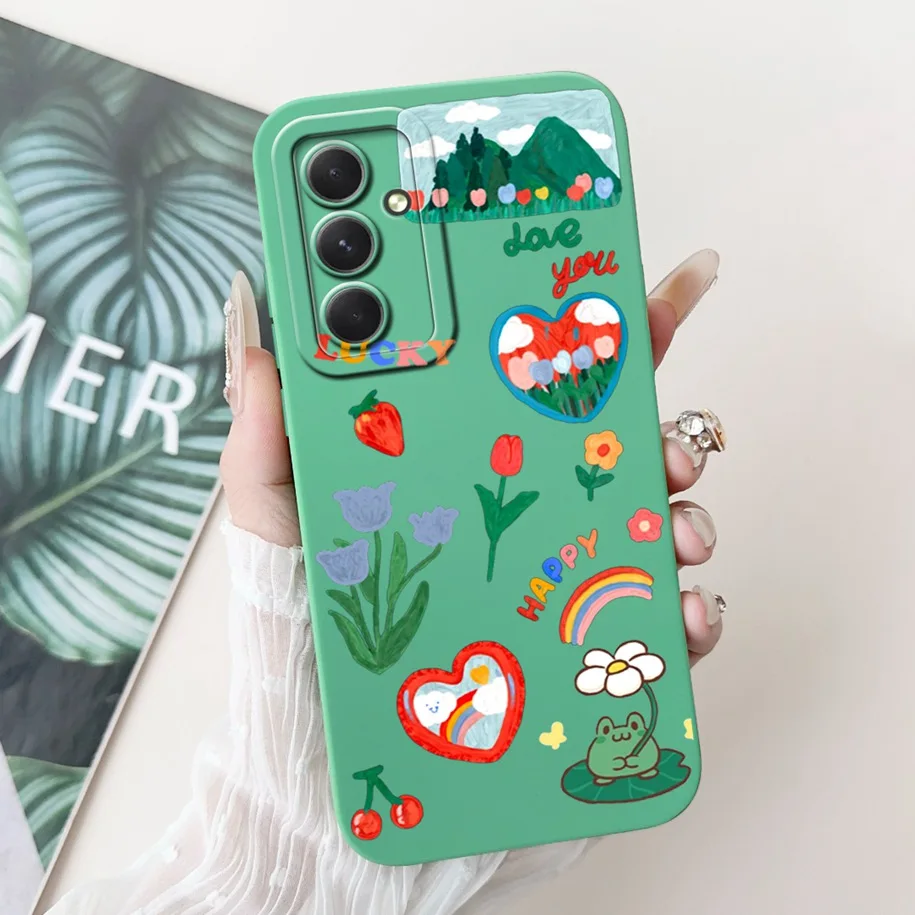 Soft Silicone Fashion Space Protector Phone Cover