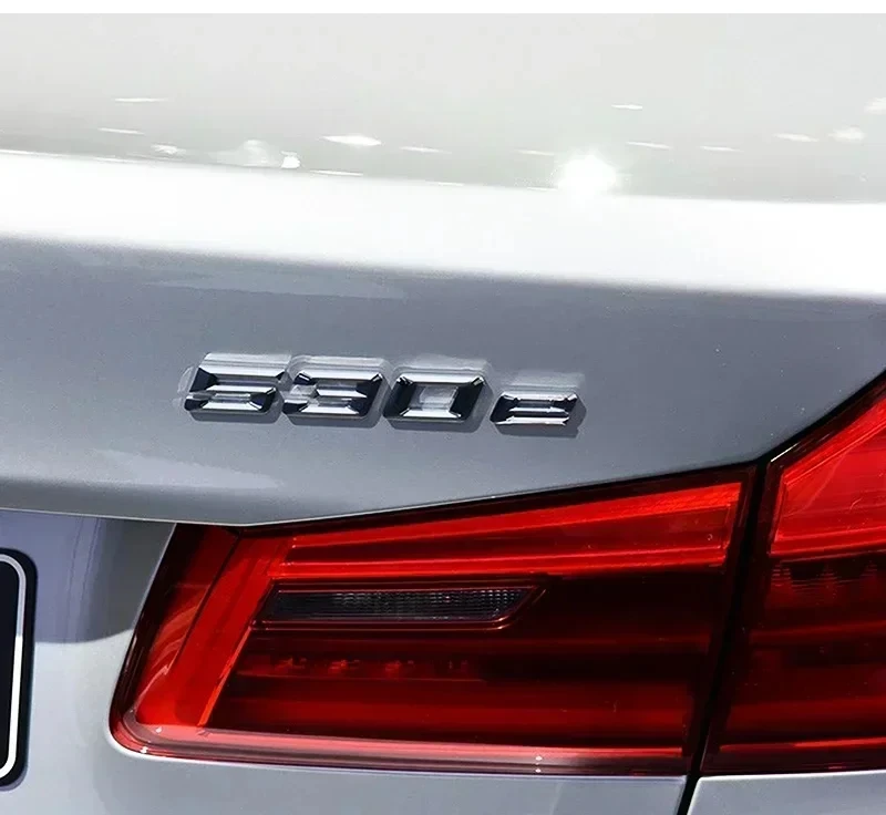 3D Car Tail Trunk Letter 520i 523i 525i 525d 530d 530i 530e 535d 540d 550d Emblem Sticker For BMW 5 Series E60 F10 F11 G30 G31