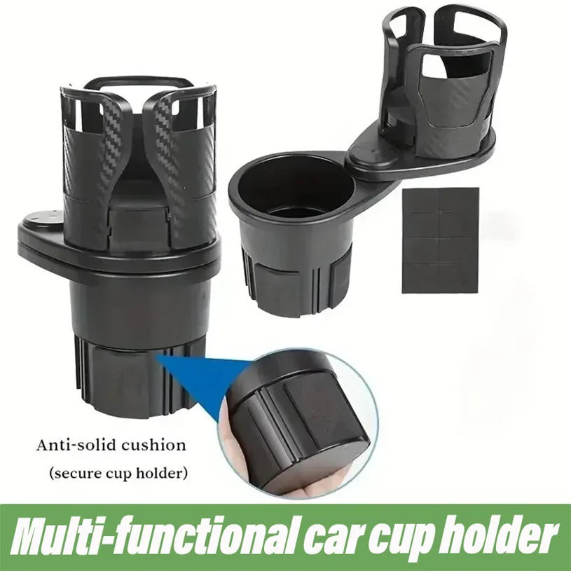 Auto Tasse Halter Expander Einstellbare Multifunktionale Dual Tasse Halter Mit Handy Ständer Aromatherapie Organizer Zubehör