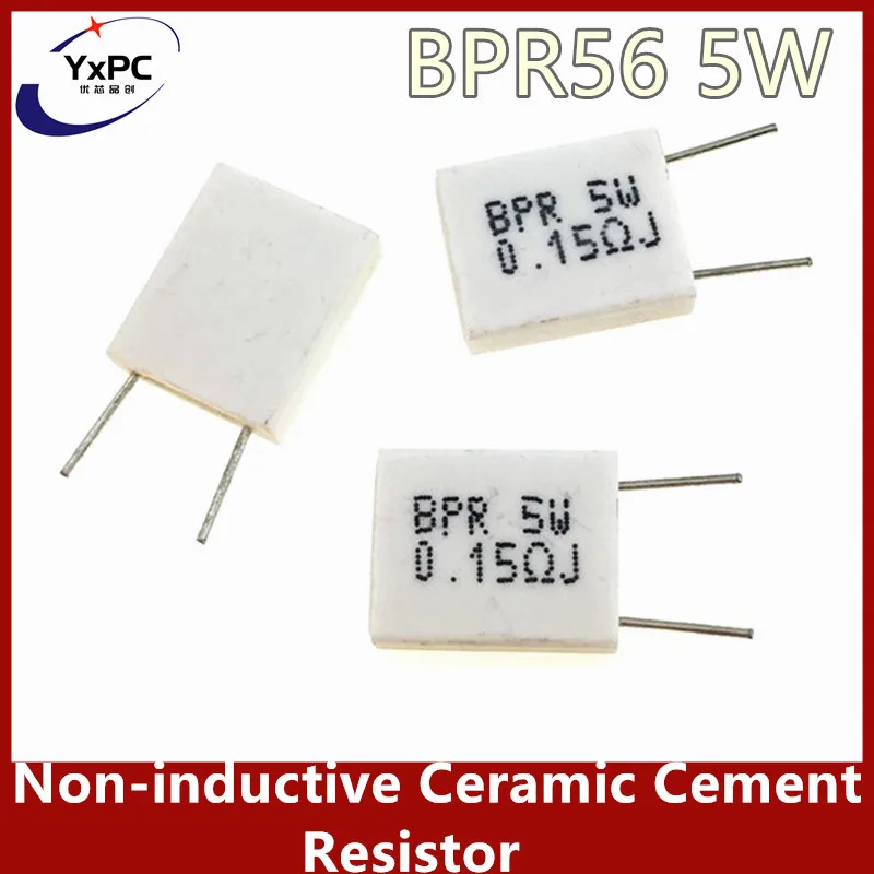 10pcs BPR56 5W Non-inductive Ceramic Cement Resistor 0.1R 0.02R 0.022R 0.025R 0.03R 0.047R 0.05R 0.068R 0.075R 0.68R 0.82R 1R 5pcs 10w 5% ceramic cement resistor 0 1r 10k 0 1r 0 5r 10r 50r 0 22 0 33 0 5 1 2 5 8 10 15 20 25 30 100 1k 2k 3k 5 1k 4 7k ohm