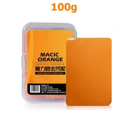 SEAMETAL Premium Auto Detailing Clay Bar Cleaner with Storage Box (100g 1pc)