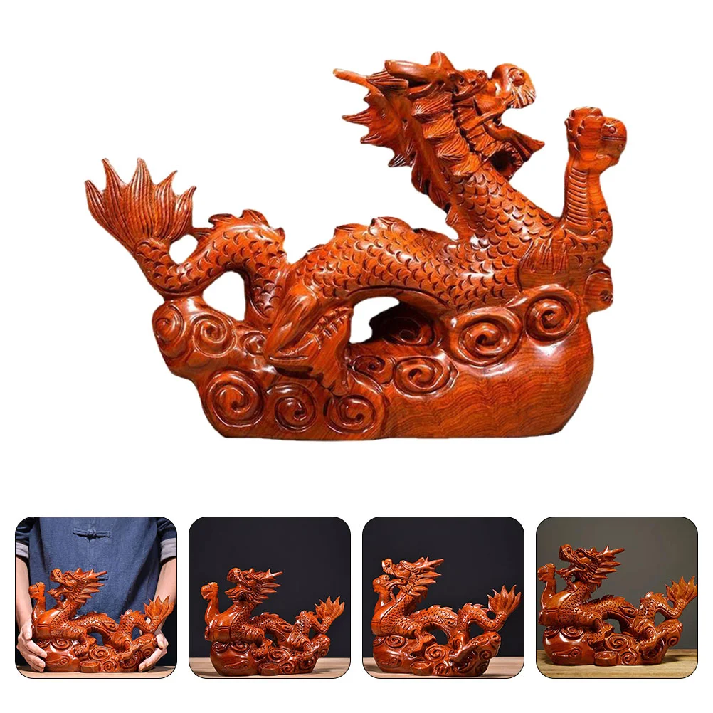 

Desk Dragon Statue Table Dragon Ornament Tea Pet Dragon Statue Chinese Dragon Modeling Decor