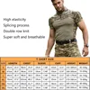 Outdoor Men Combat Shirts Airsoft Tactical T Shirt Short Sleeve Camo Cotton Tee Shirts Paintball Hunting Clothing 2