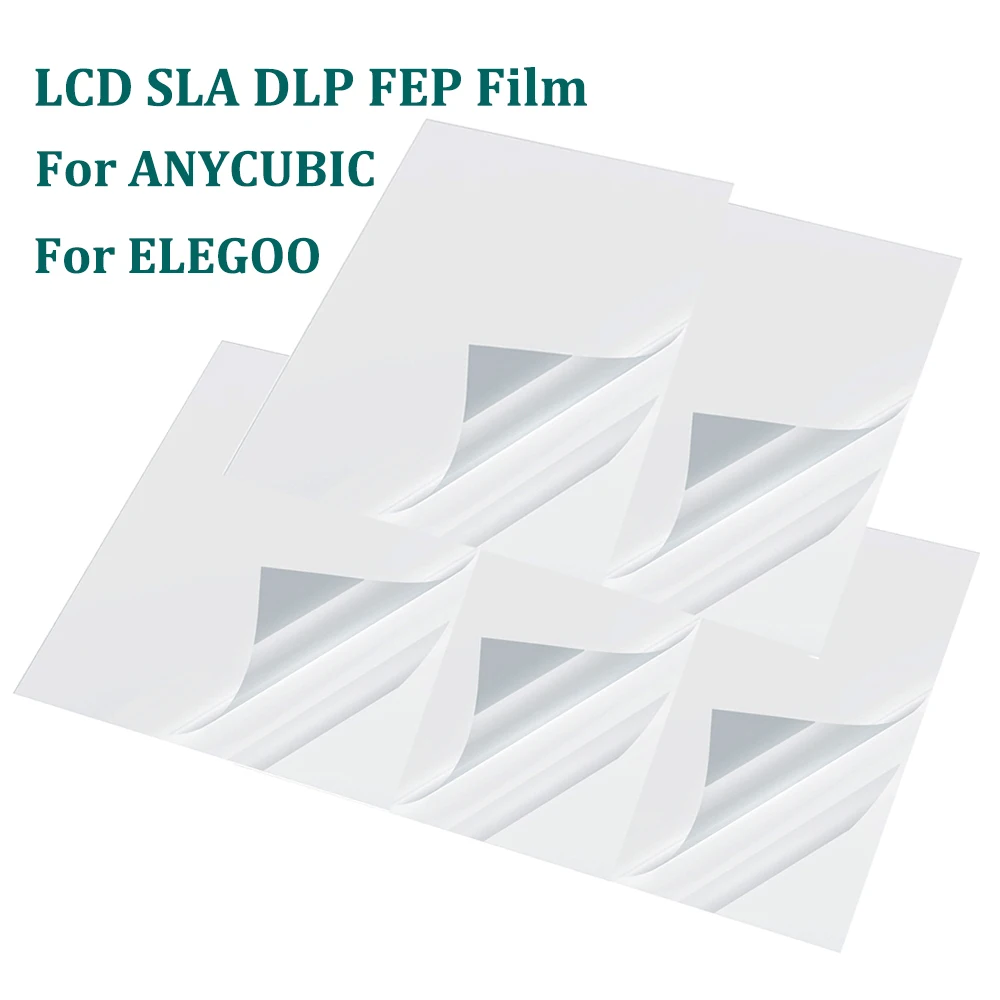 Polegadas 8.9 Polegadas Fep Filme 260*200 mm 140*200 mm Lcd Sla Dlp Filmes para Anycúbico Fóton Mono 4k x Fóton m3 Elegoo Saturn s Peças 5.5