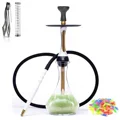 Aluminum Hookah Set with Silicone Hose and Metal Tray Bongs in Australian