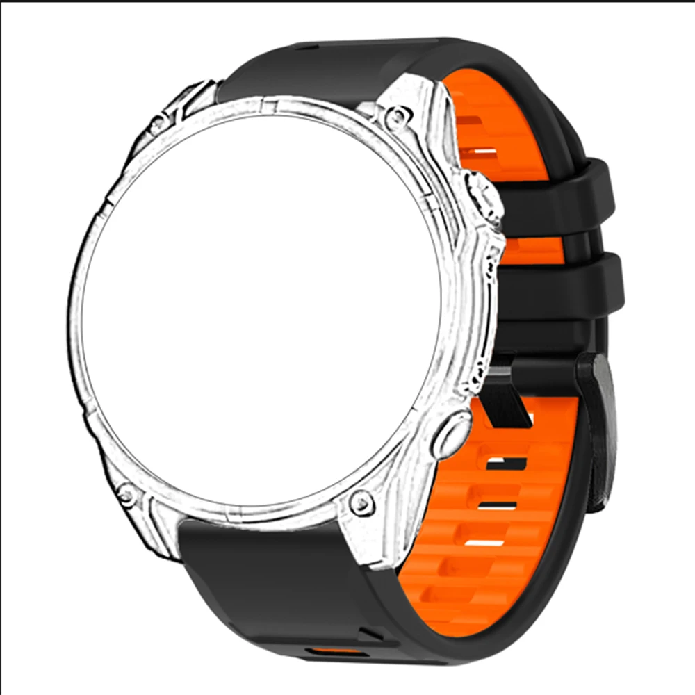 QuickFit Silicone Watch Strap - 22/26mm Adjustable Band