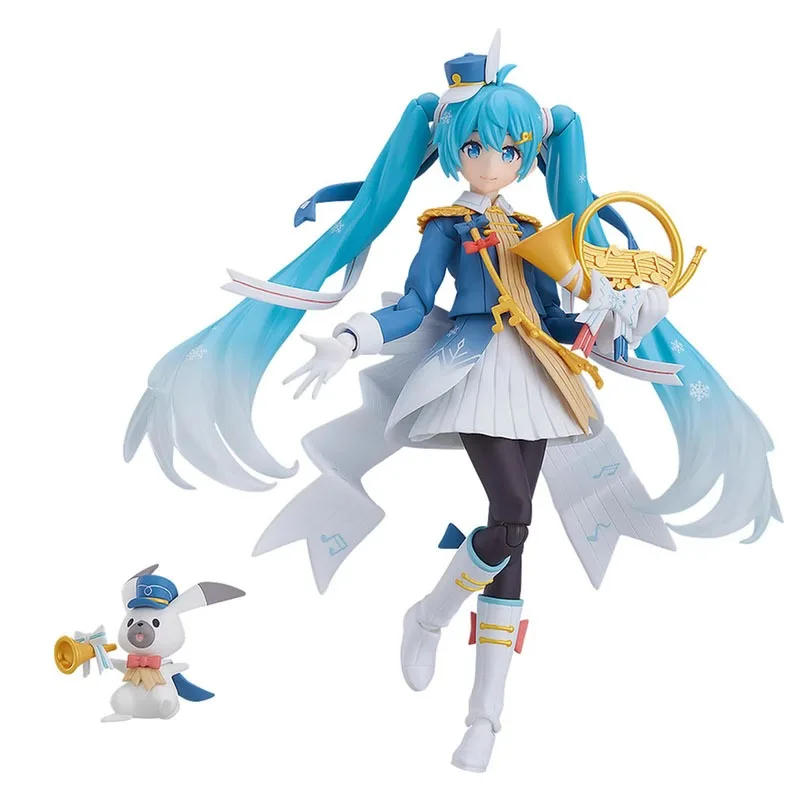 

Max Factory figma EX 060 Hatsune Miku Snow Parade Anime Figure Model Collecile Action Toys