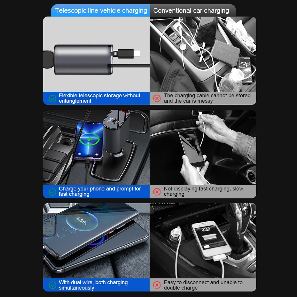    120W USB  ,  USB ޼   ܼƮ, ڷ  ÷ PD CŸ QC, 4  1