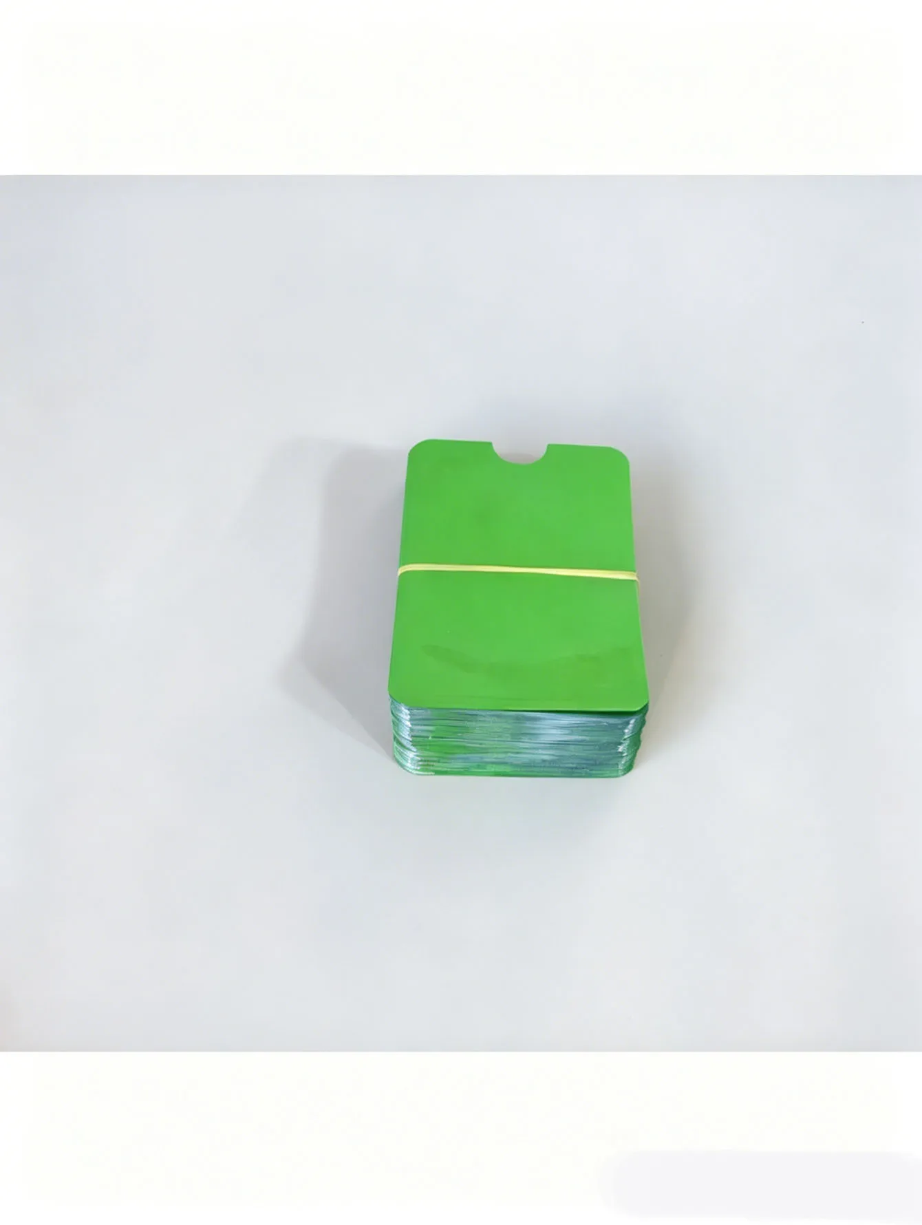 5개입 단색 RFID 차단 카드 커버 - 도난 방지, NFC 차단 ID 및 신용 카드 보호기, 카드 보호 커버