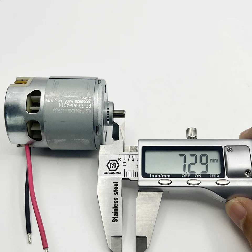 MABUCHI RZ-735VA-9515 Motore 15 Denti Gear DC 14.4V 18V Ad Alta Velocà Trapano Elettrico Cacciave Sega Circolare Motore Di Alimentazione - Foto 9