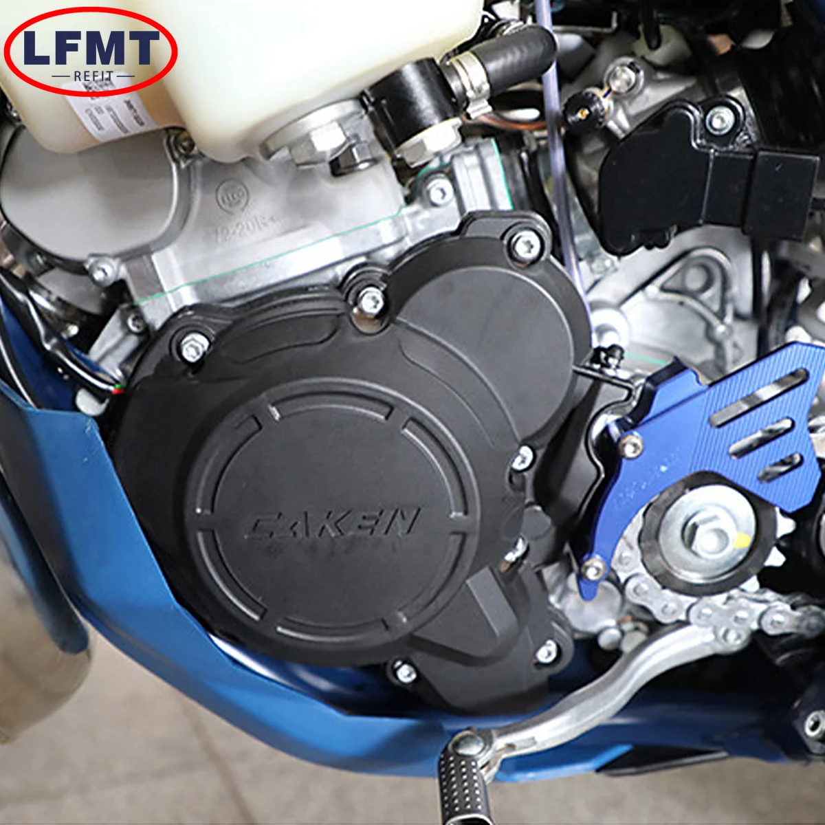 Motorrad Kupplung Schutz Wasserpumpe Abdeckung Motor Zündung schutz abdeckung Für HENGJIAN HJMOTO HJZ300 Z300 Dirt Bike Refit Teile – Detail 3