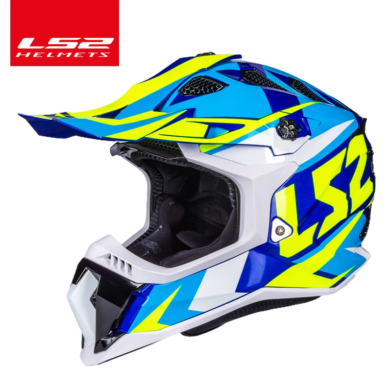 Capacete LS2 MX700 오프로드 오토바이 헬멧 ls2 SUBVERTER EVO 모토크로스 헬멧