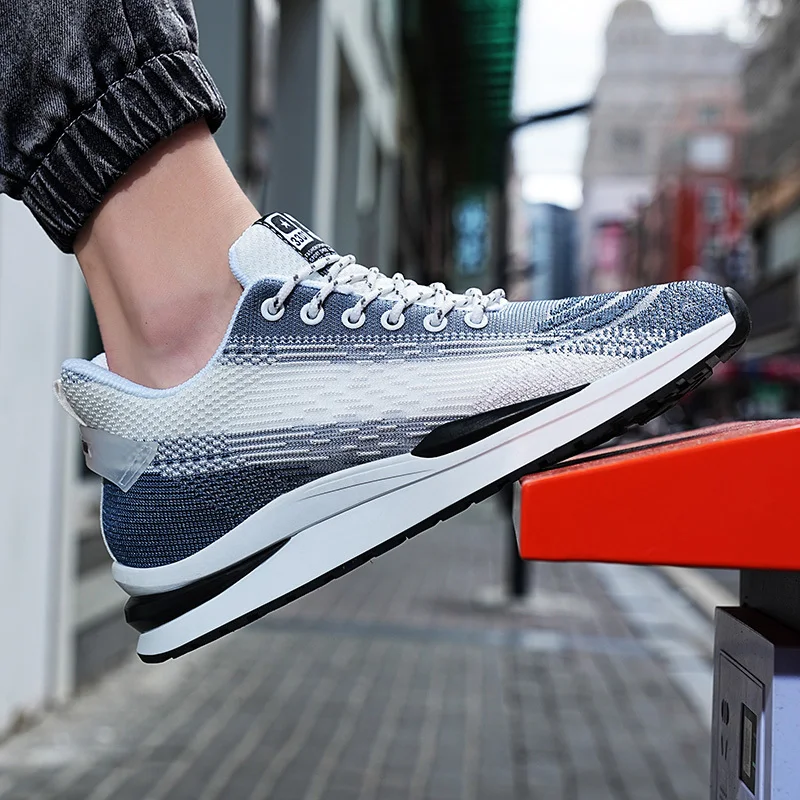 2025 Men Heightening Shoes Elevator Shoes Hidden 6CM Height Increase Shoes For Male Casual Breathable Sports Sneakers Taller Men 3