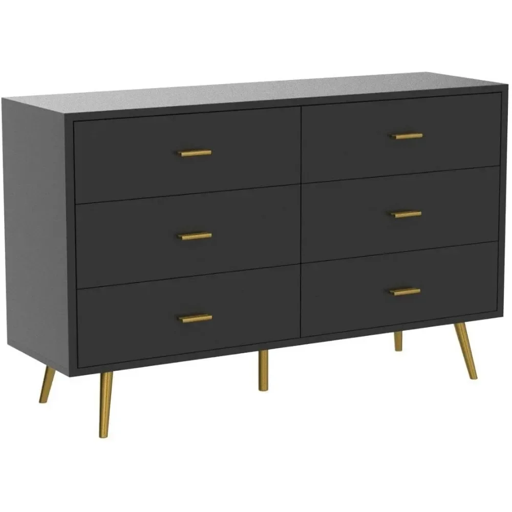6 Drawer Dresser items makeup dressing table box container drawer nordic organizer woman coiffeuse dressers for Bedroom with Wide Drawers and Metal Handles