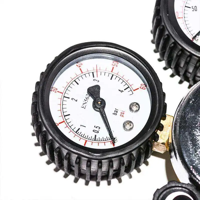 Description Picture 5 of itemCO2 Gas Bottle Regulator Carbon Dioxide CO2 Regulators Pressure Reducer For Beverage Beer W21.8 Double Gauge Regulator