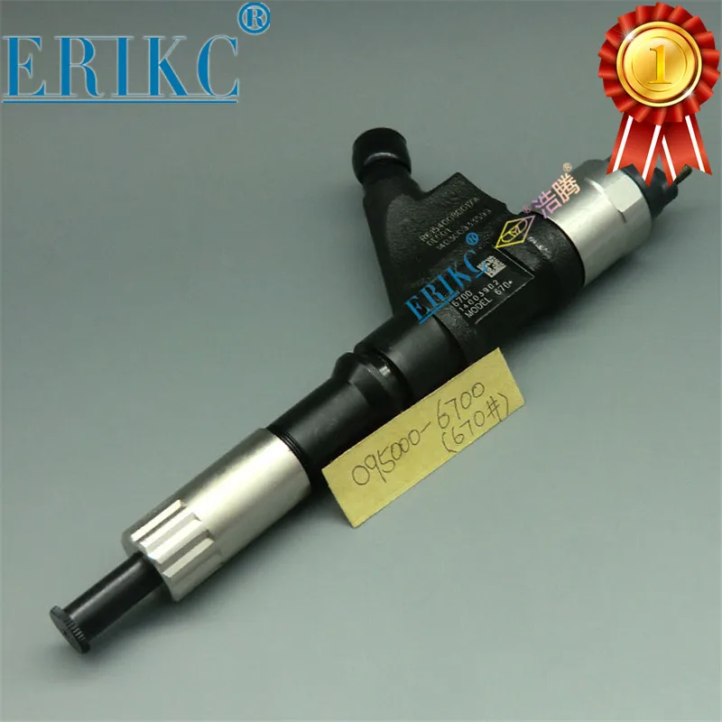 

4PCS 095000-6700 095000-6701 High Quality Diesel Common Rail Fuel Injector R61540080017A 9709500-670 095000-6702 for Ssangyong