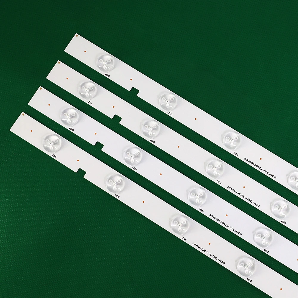 Tiras de Luz de Fundo Led tv para Toshiba 40l2400d 40l2400ev Led Barras de tv Svt400a94_rev03_l-tipo_140203 Faixas Governantes Tl400fsb1-s - Imagem 4