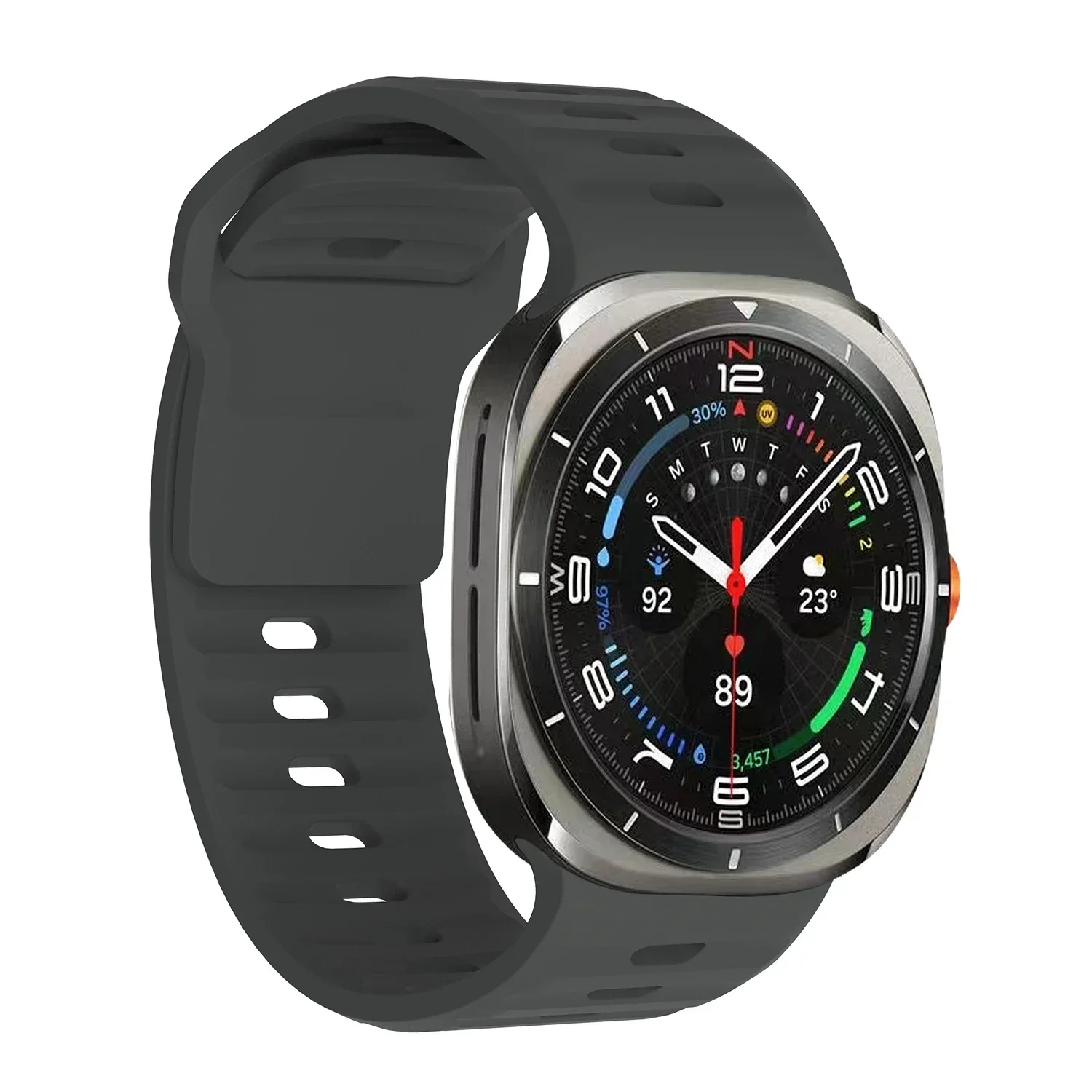 Silicone Strap for Smartwatch - Ultra Durable Band with Modern Design