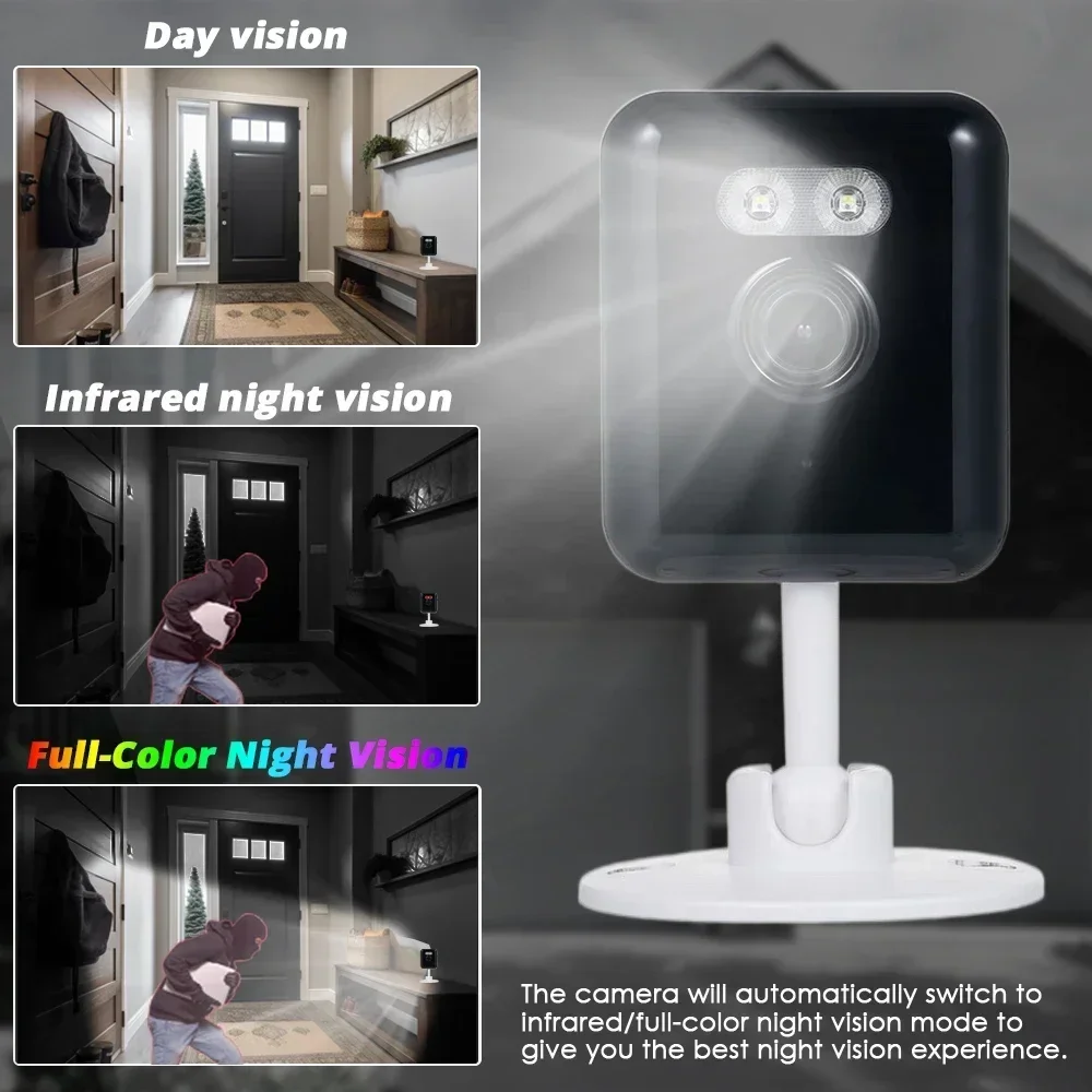 Best-Selling Tuya Smart Life Home WiFi Mini Compact Camera Outdoor Wireless Security CCTV Network IP Camera 5MP Human Detection 5
