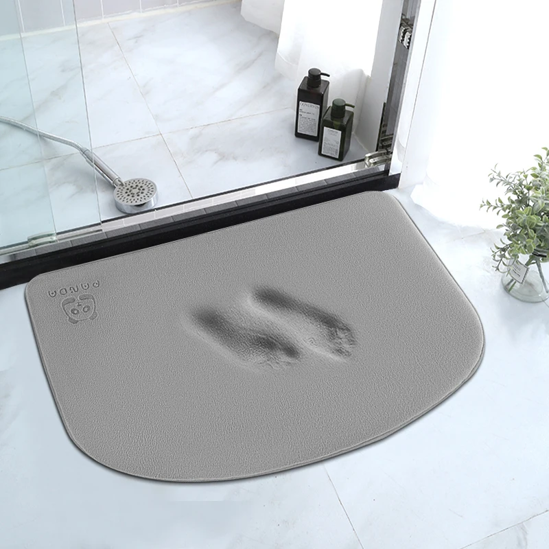 Memory Foam Bath Mats Anti-Slip Absorbent Bathroom Rug