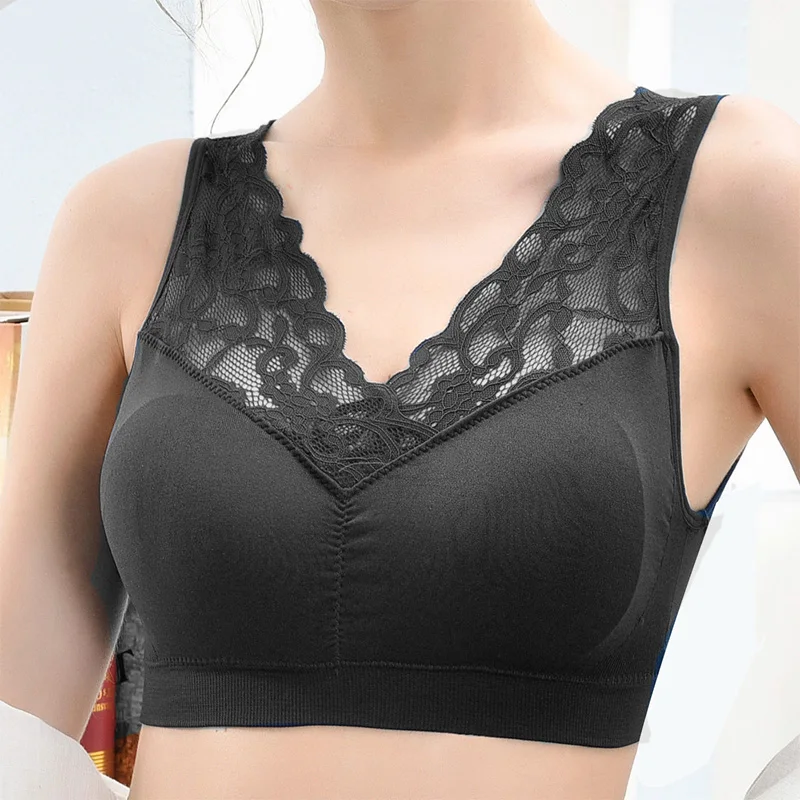 

Women's seamless bra, sexy lace bra, endless beauty bra, push pull, chest top, Comfortable bra