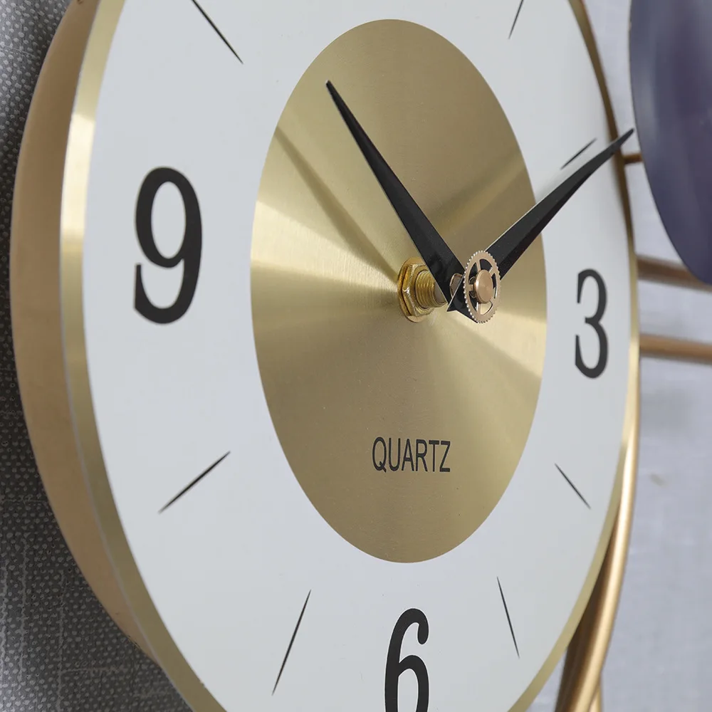 Cichy zegar huśtawka zegar ścienny dekoracja domu salon nowoczesny twórcze światło luksusowy zegar ścienny nowy produkt