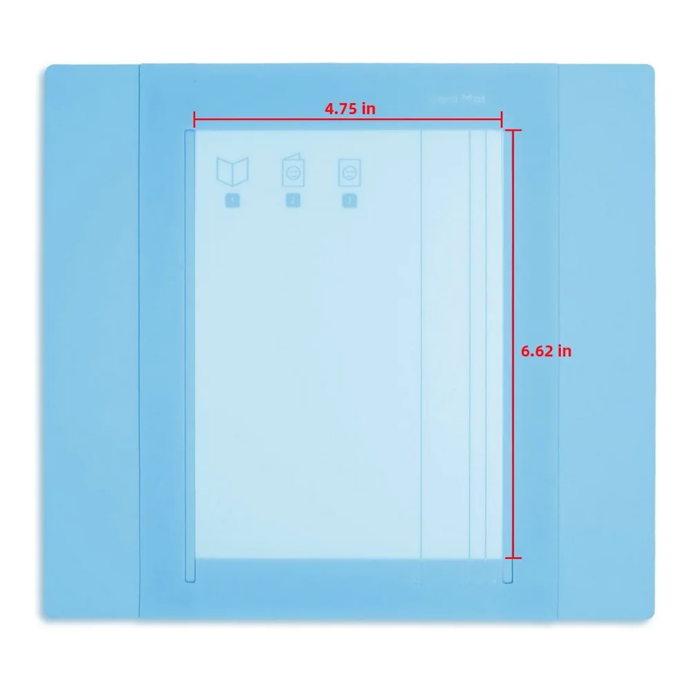 Card Mat with Insert Card Packs 4.7 in x 6.6 in for Cricut Xtra Joy