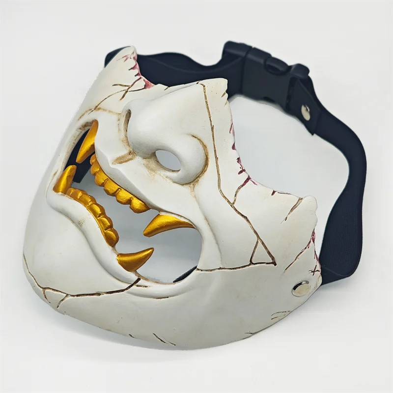 Death Stranding: Mount Yotei | White Resin Mask Cosplay Props 22 Death Stranding Beached Things Resin Mask Cosplay Props
