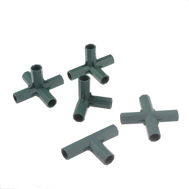 16 Mm -Es Pvc Illesztő Stabil Tartó Nagy Teherbírású Üvegházhatású Keret Épület Diy Anyag Kiegészítők 농사용품 - Image 3