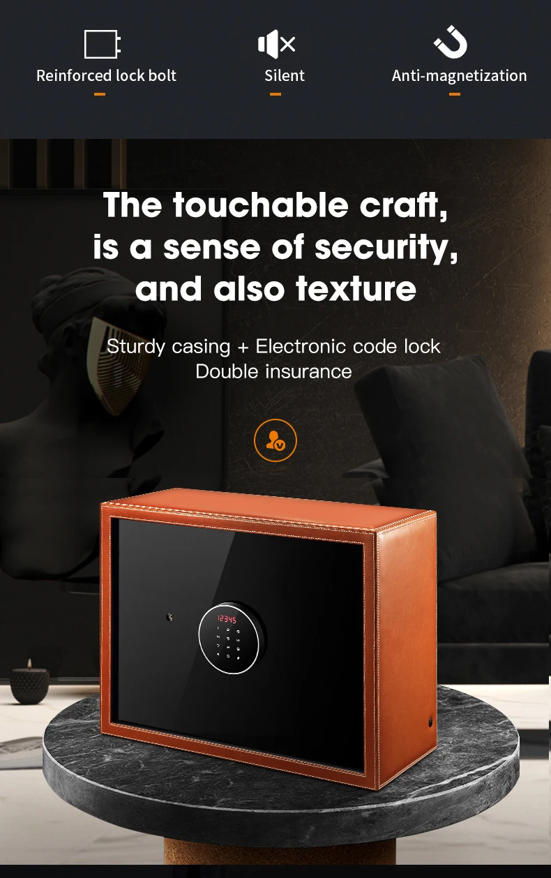 Luxury Automatic Watch Winder Safe Box – 12 Slot Brown Display Case with Quiet Motor, L... - SKU WSB23460 - UGI Packaging